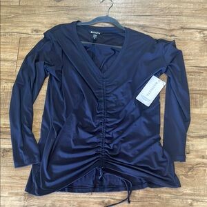 Athleta Crossover Ruched Top